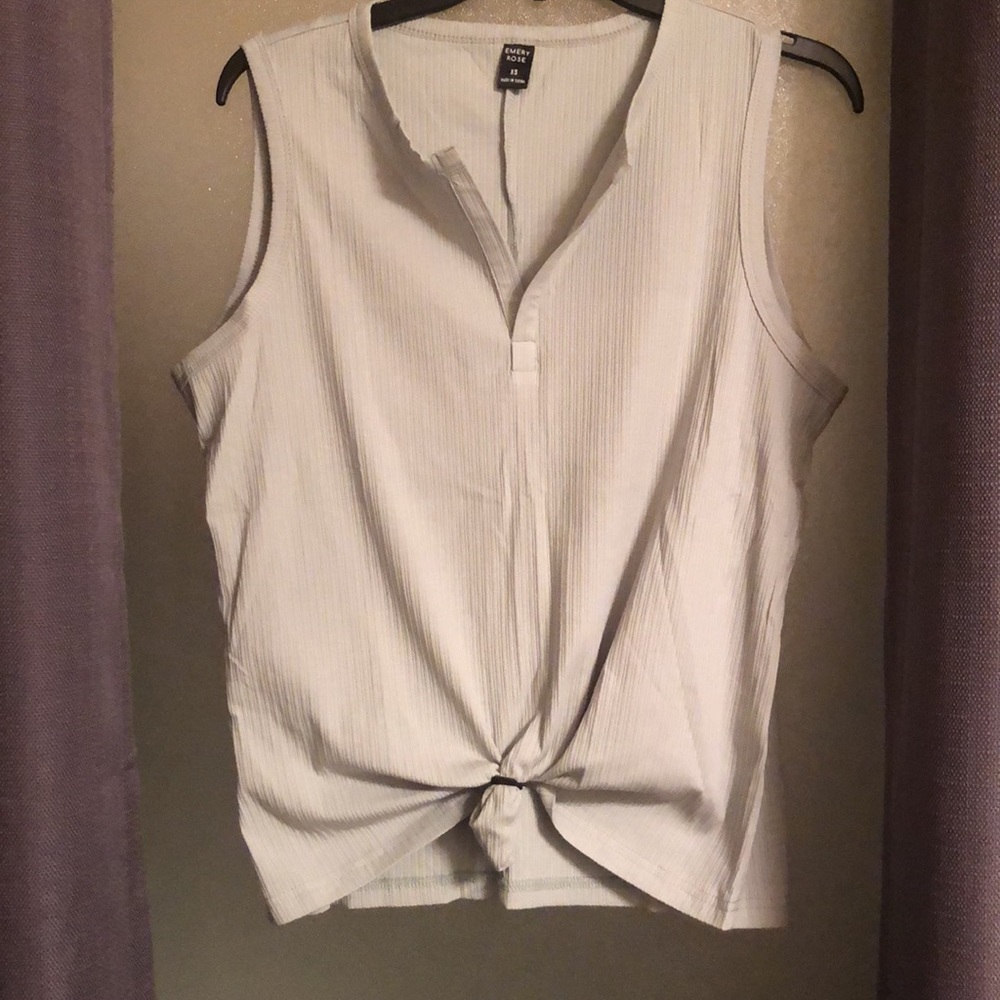 Gorgeous sage or mint green tank top!